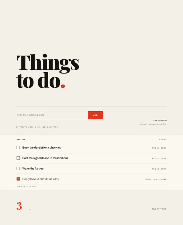 Todo