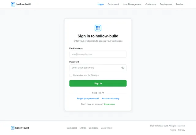 Login