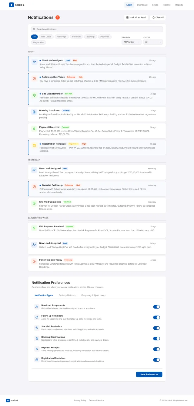 Notifications