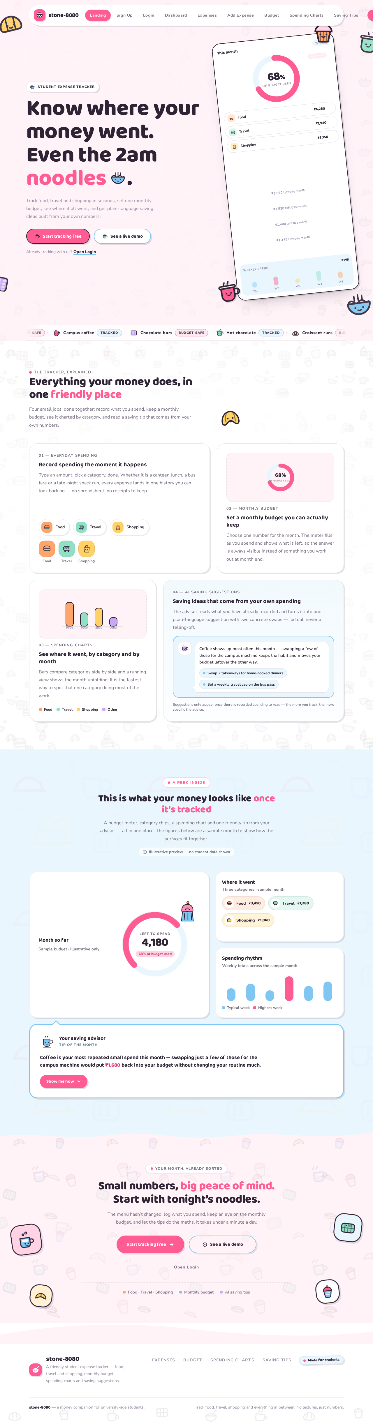 Landing design preview