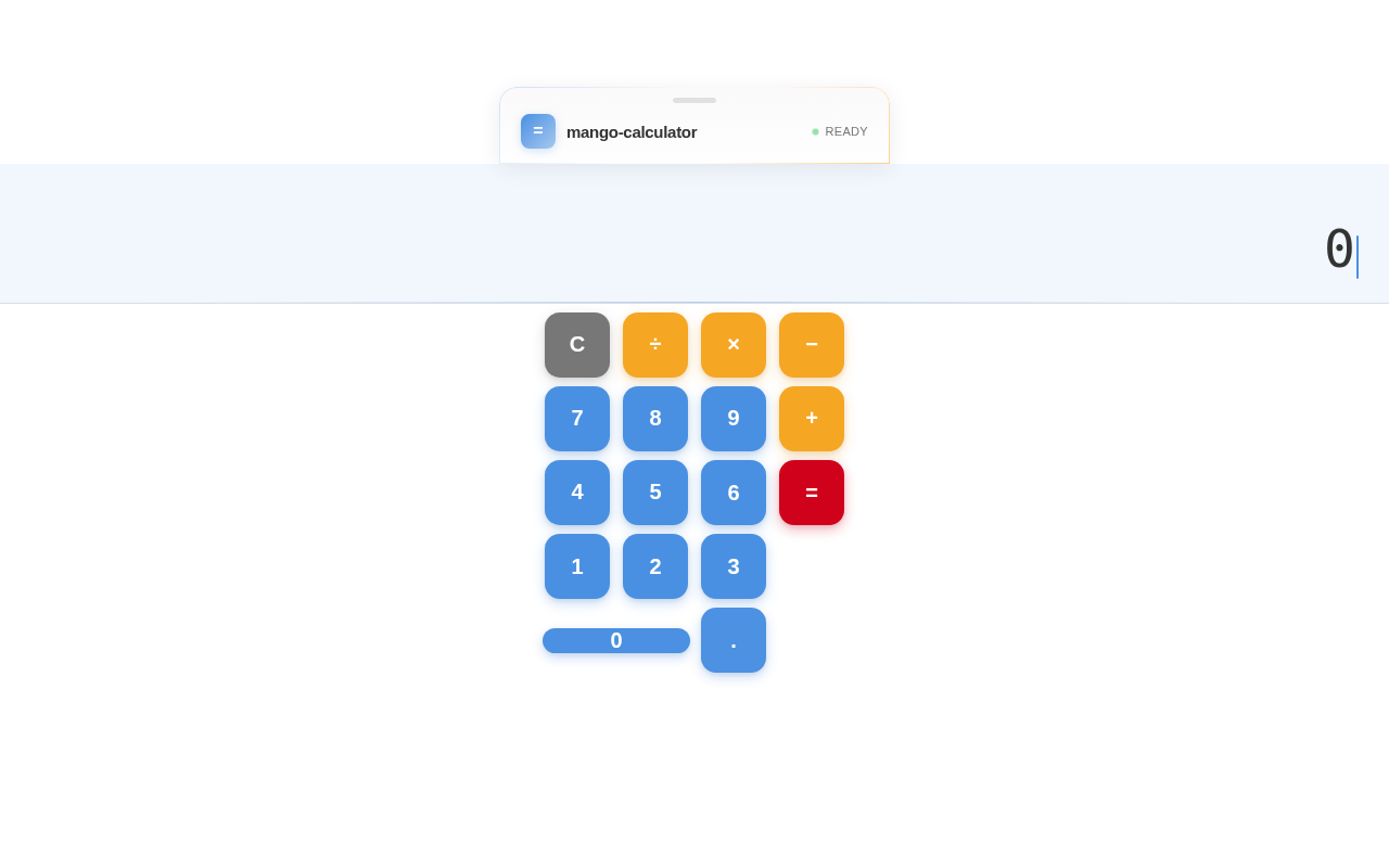 Calculator design preview