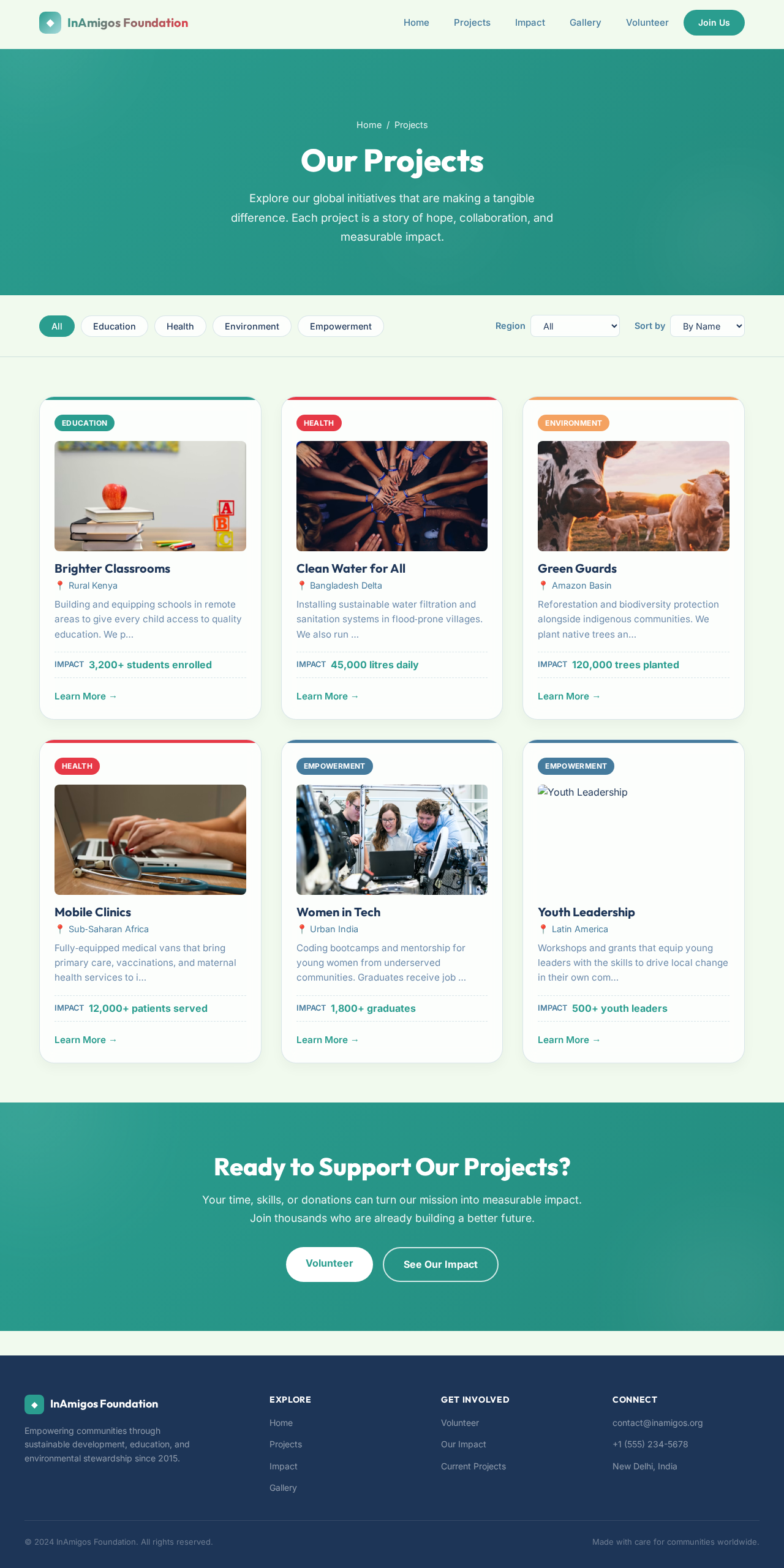 Projects design preview