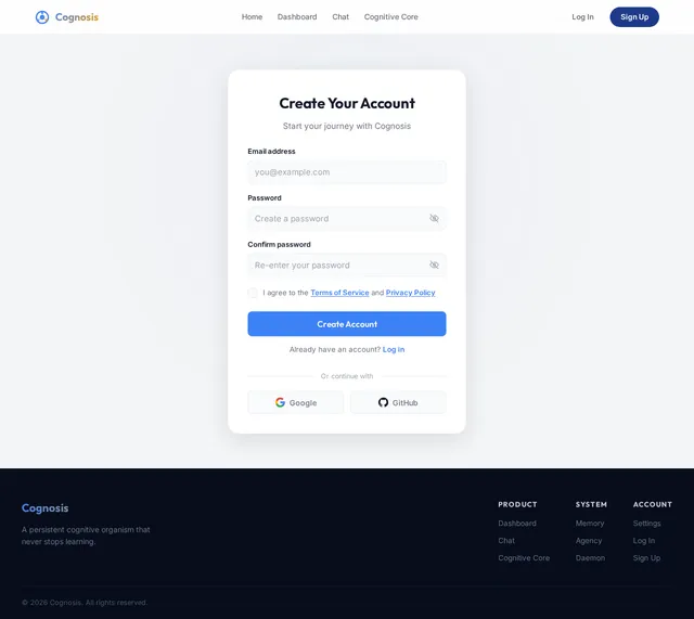 Signup