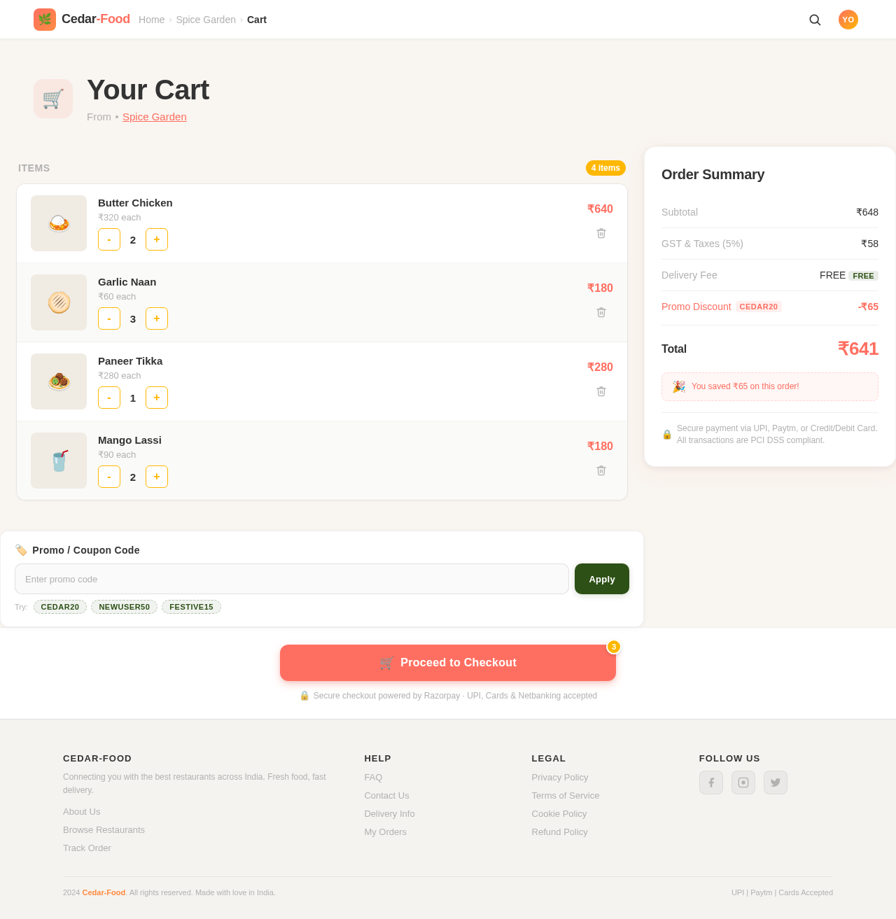 Cart design preview