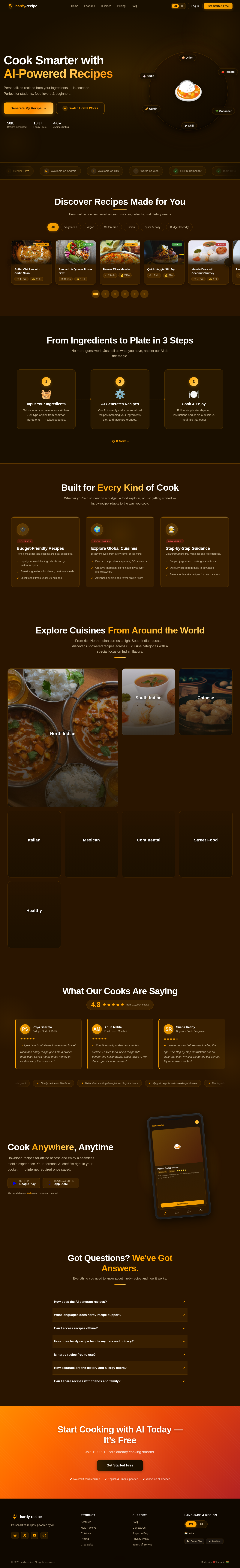 Landing design preview