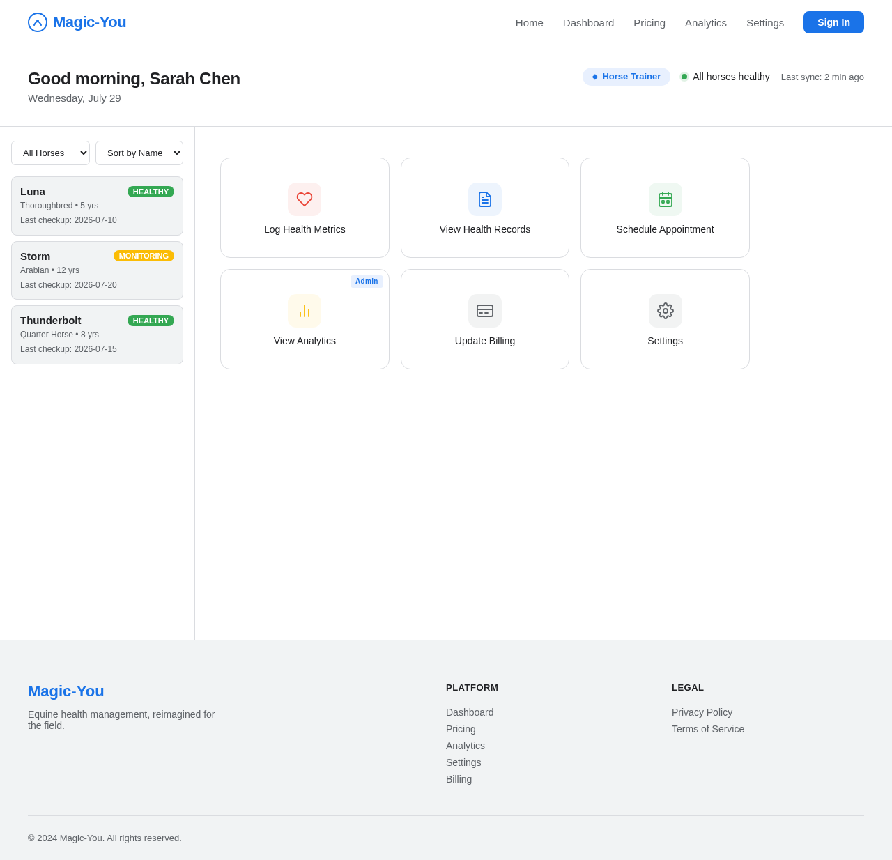 Dashboard design preview