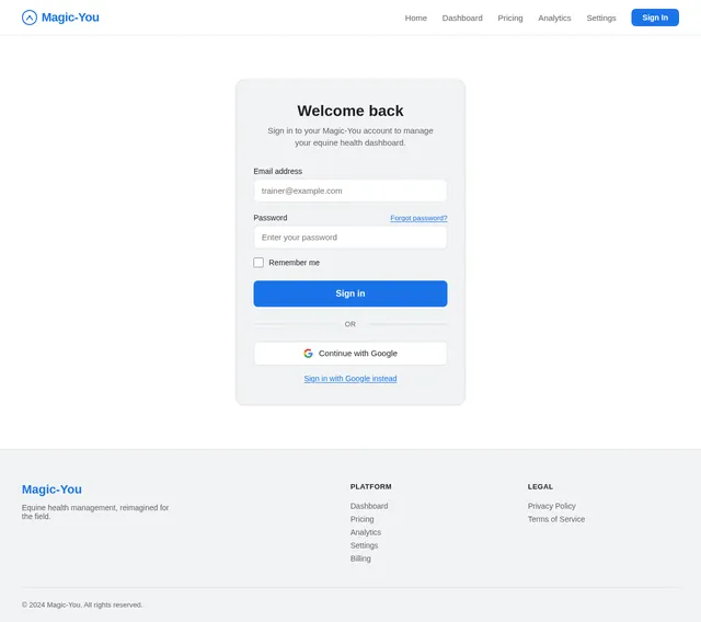 Login