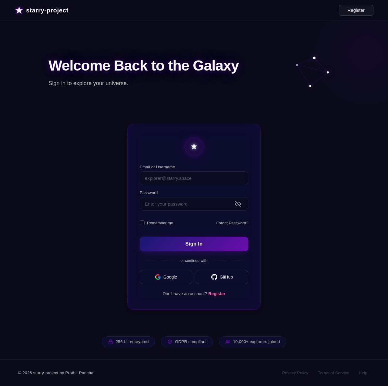 Login design preview