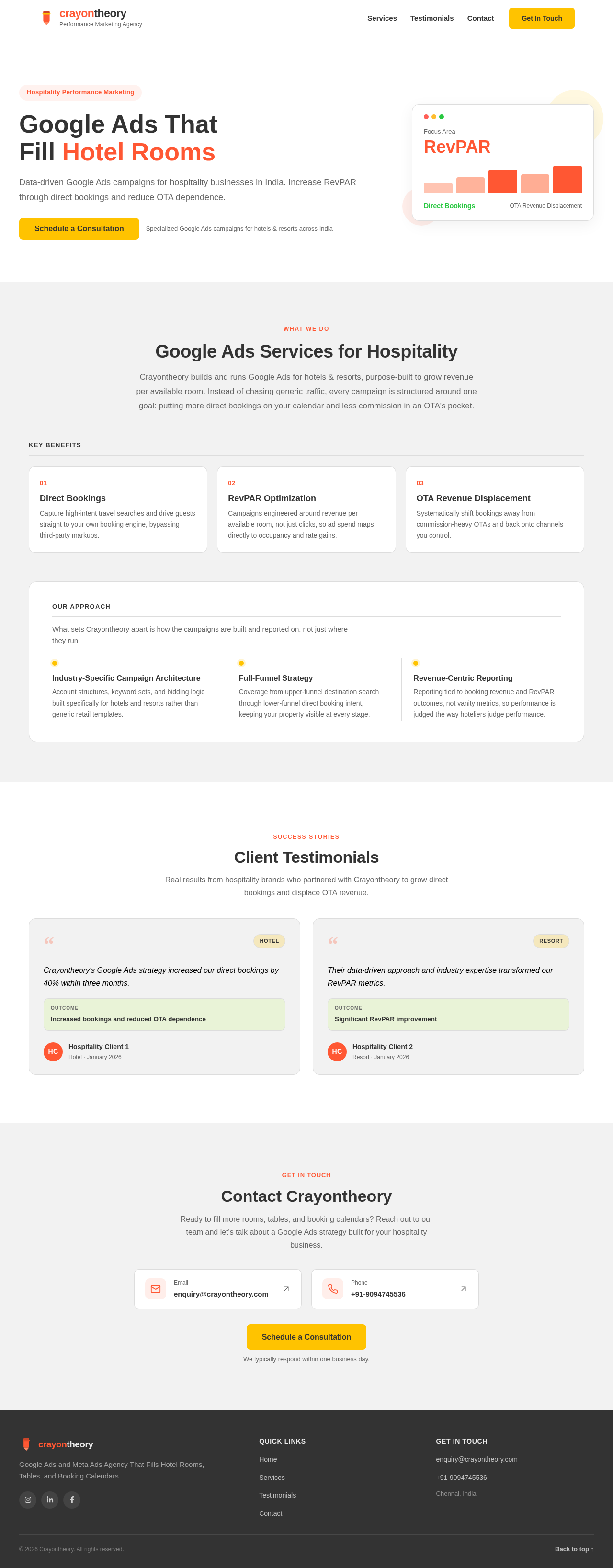 Landing Page design preview