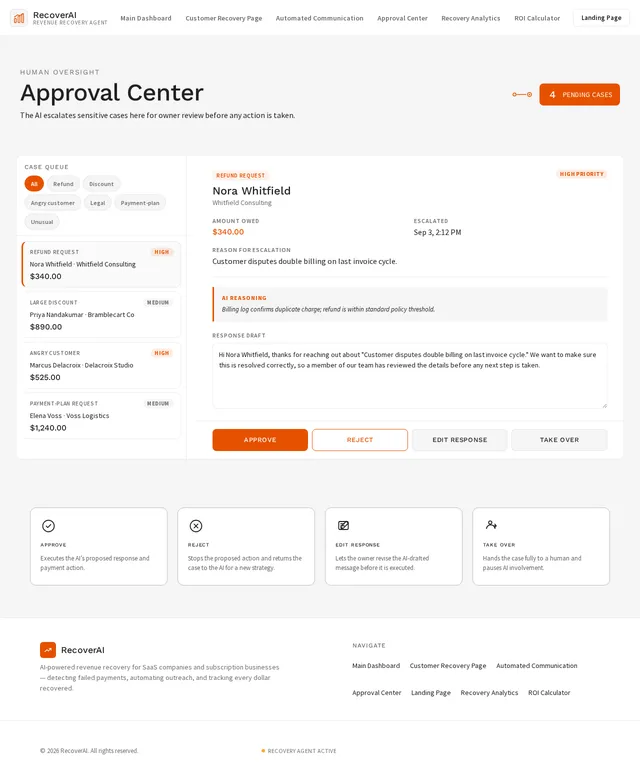Approval Center