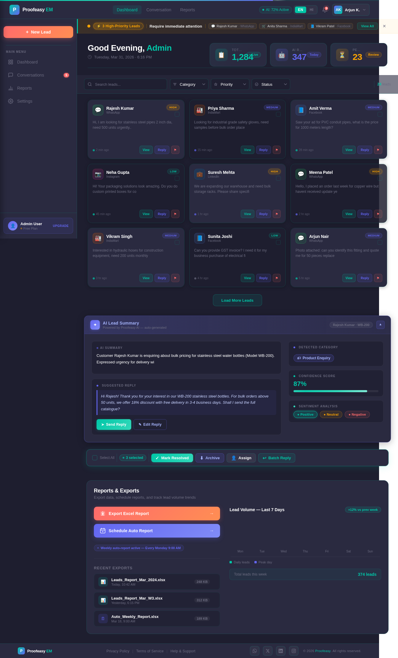 Dashboard design preview