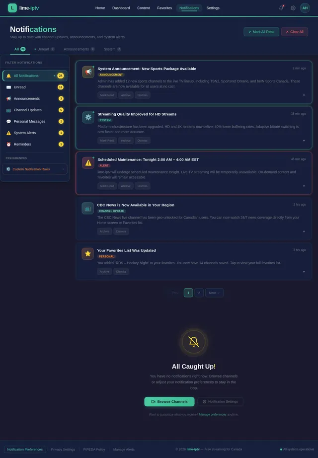 Notifications