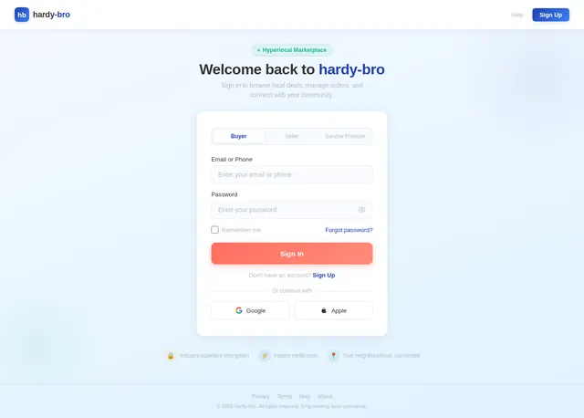 Login