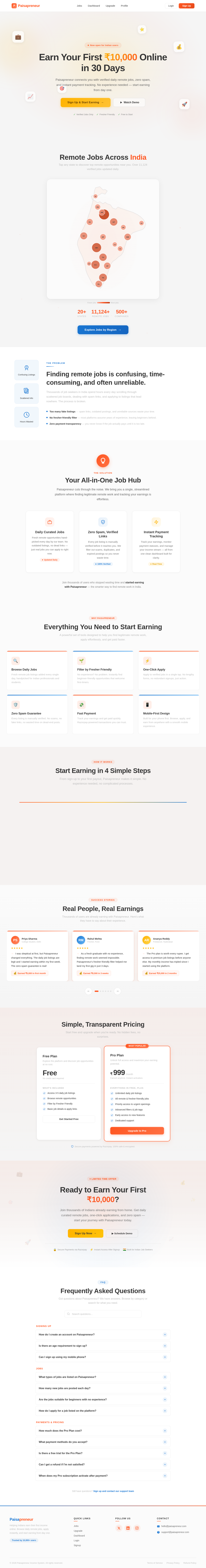 Landing design preview