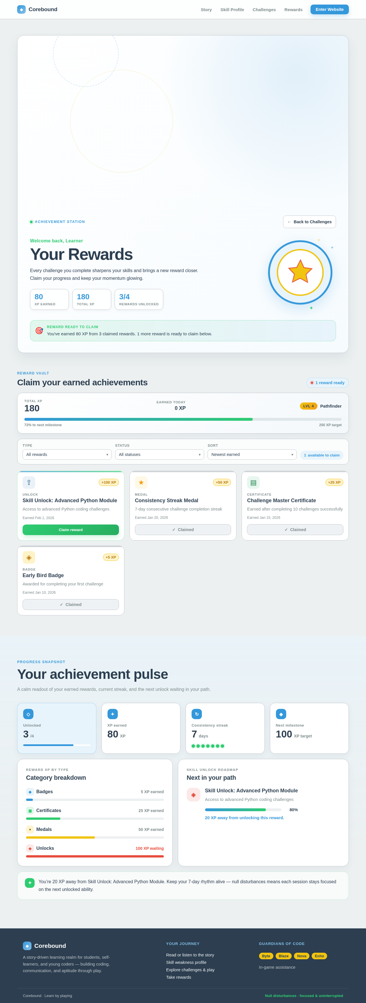 Take rewards design preview