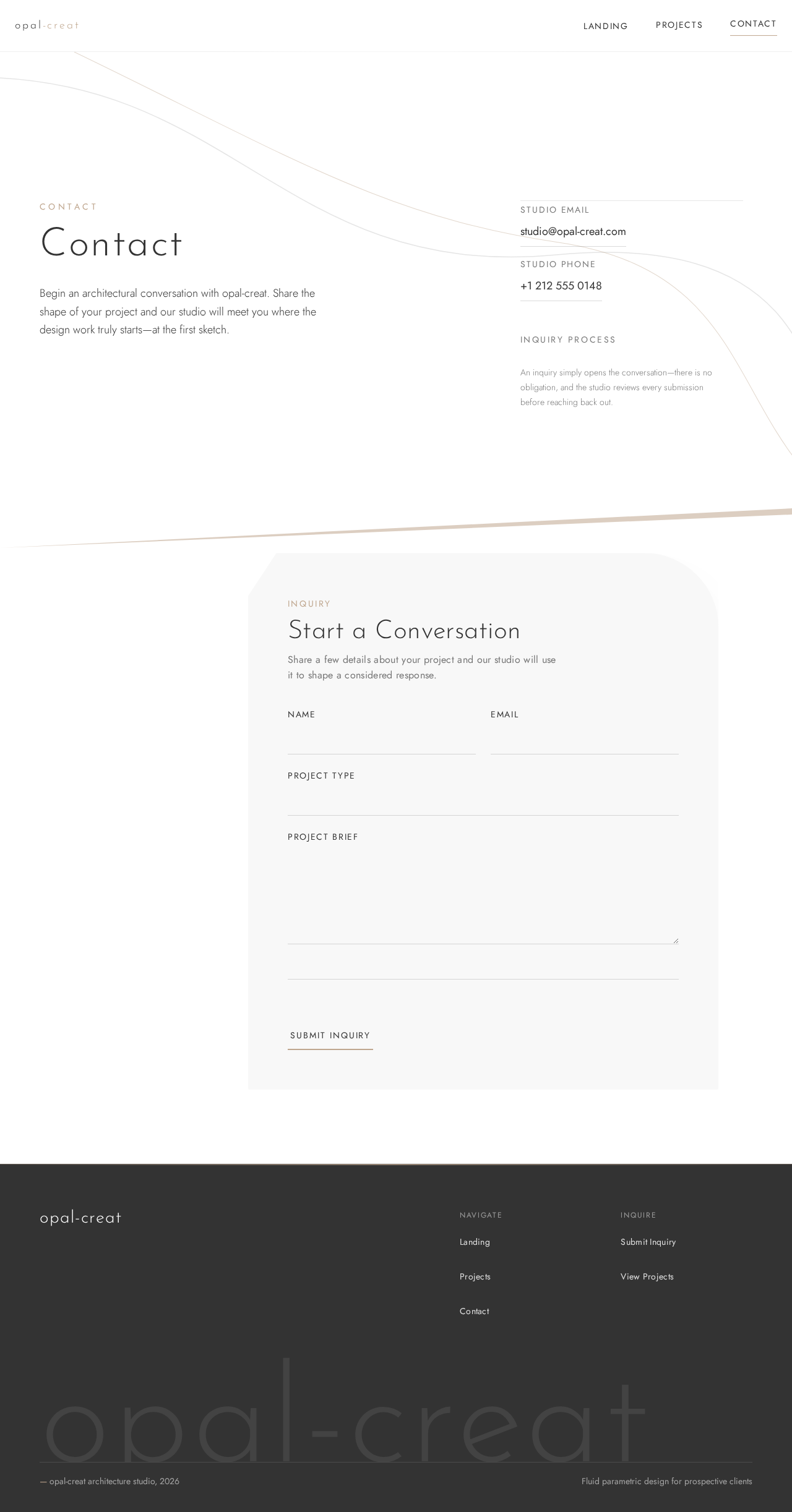 Contact design preview