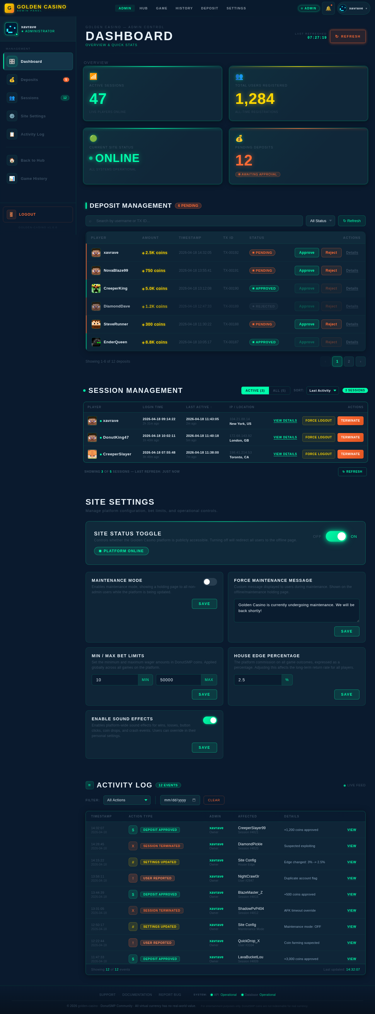 Admin design preview