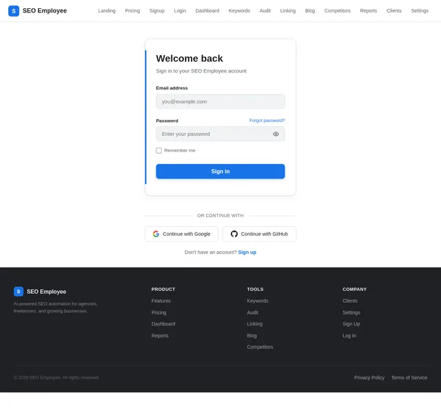 Login