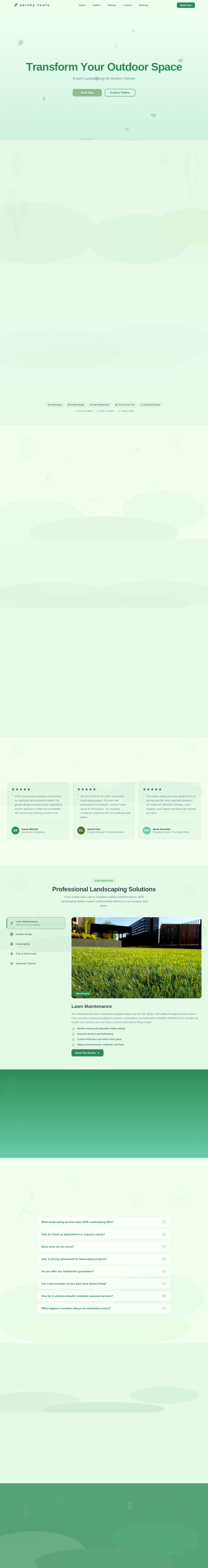 Landing design preview
