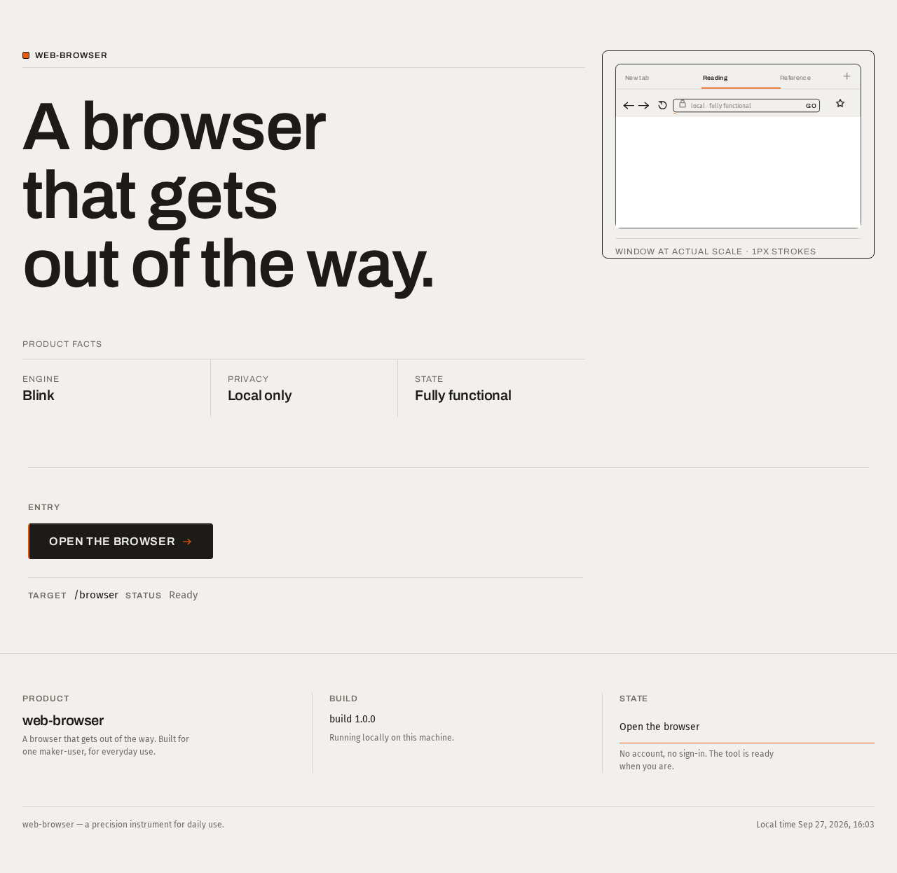 Landing design preview