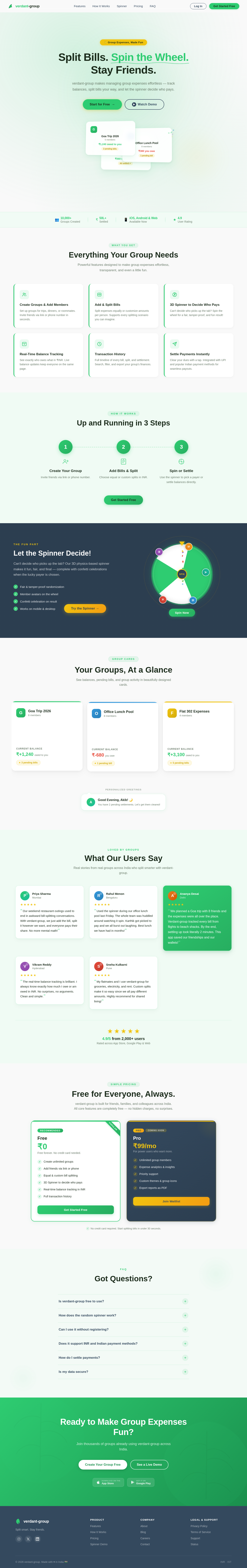 Landing design preview