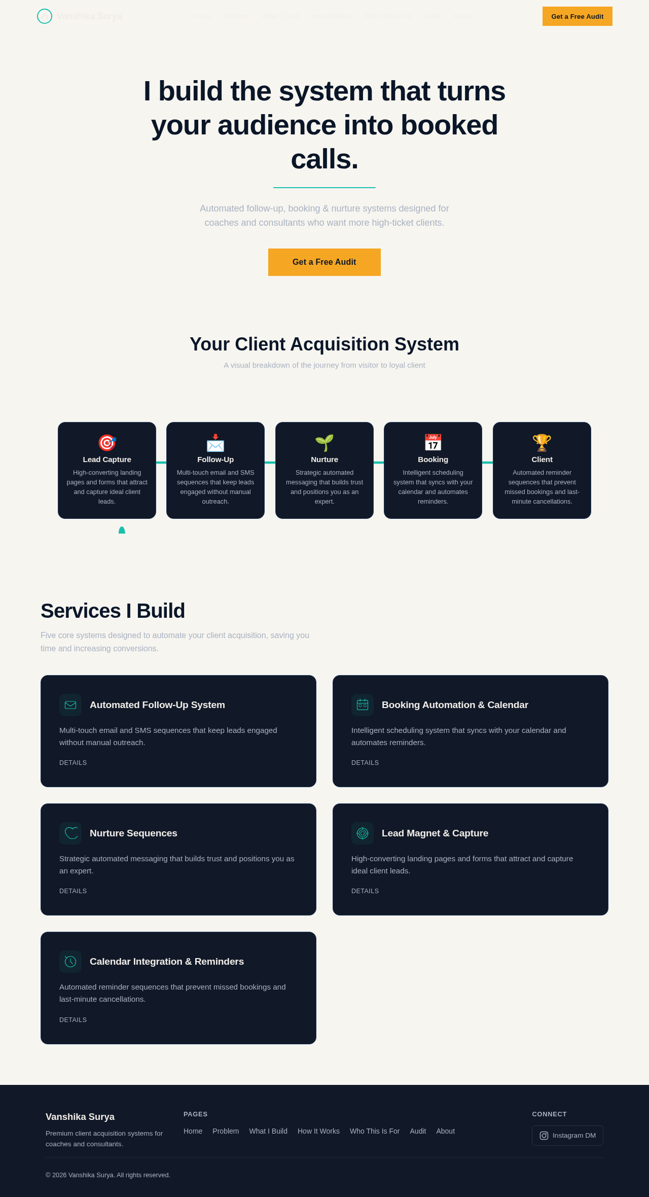 What I Build design preview