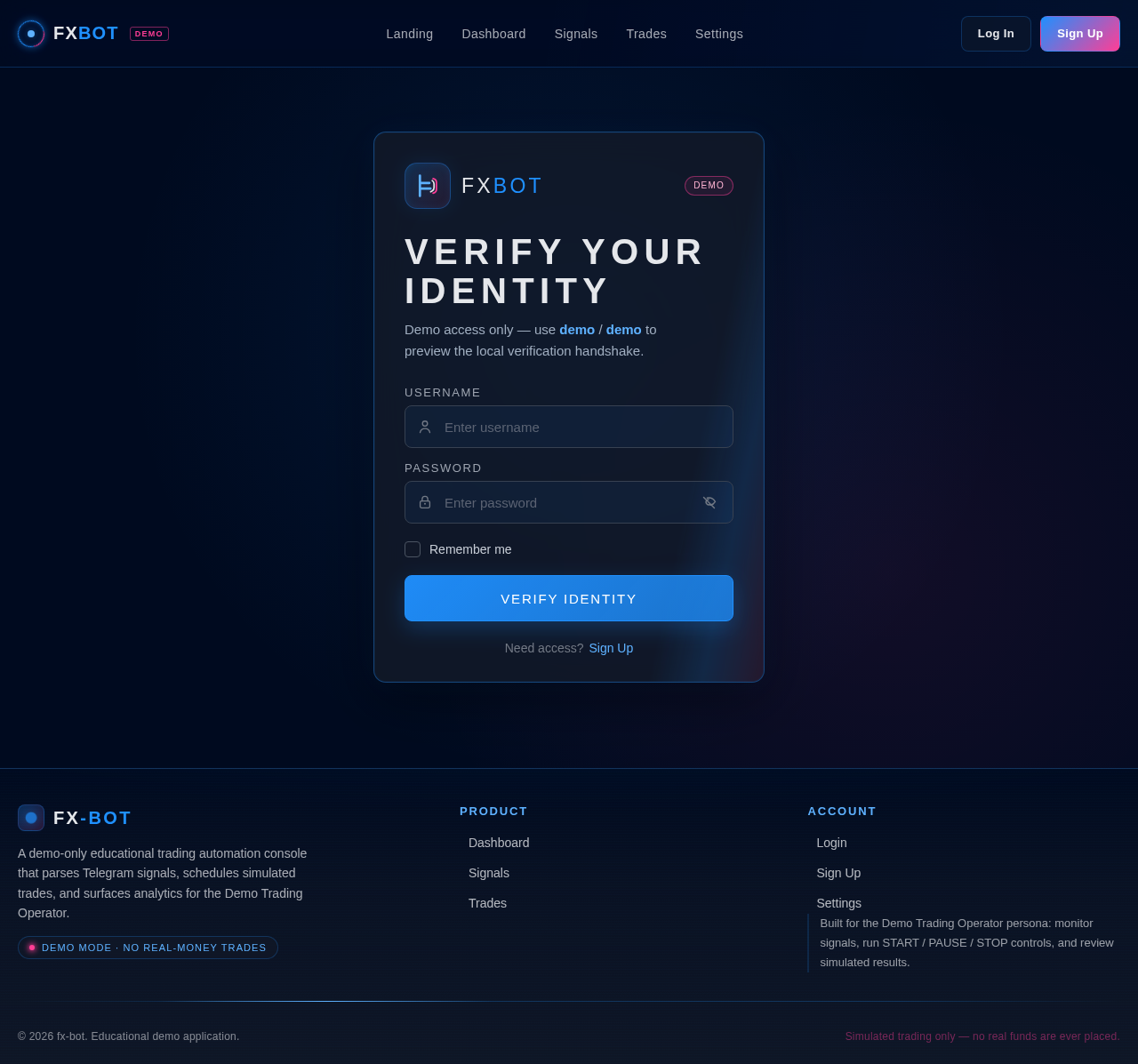 Login design preview