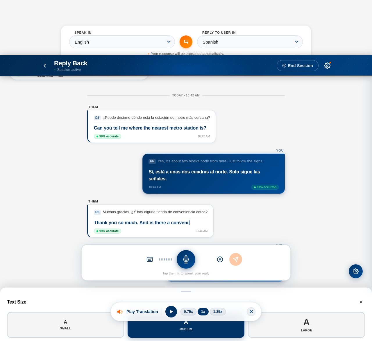 Reply design preview