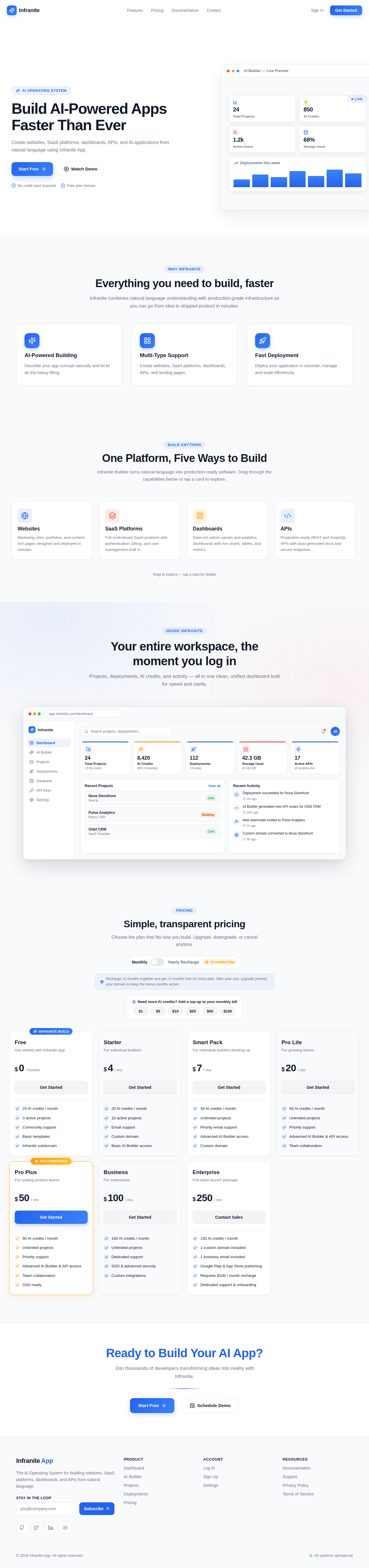 Landing design preview