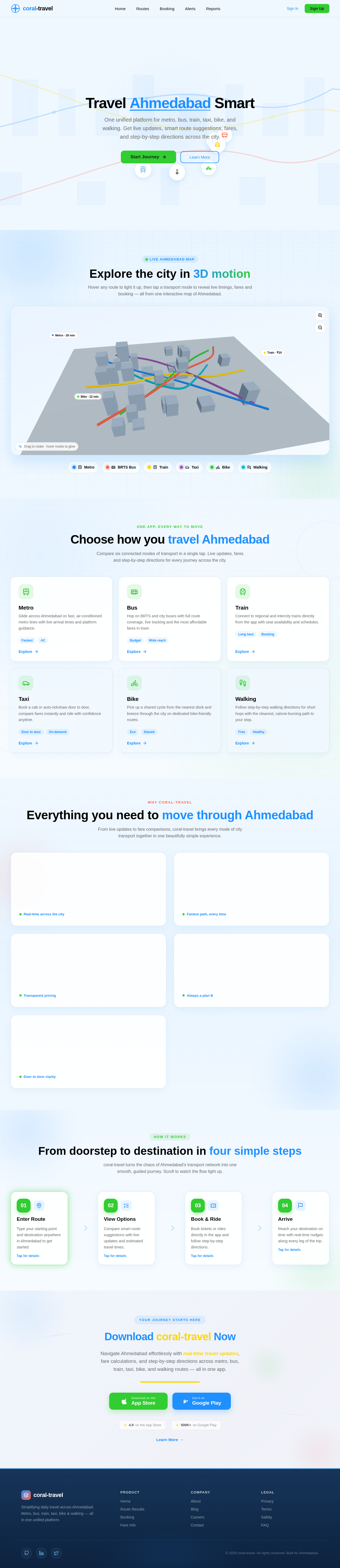 Landing design preview