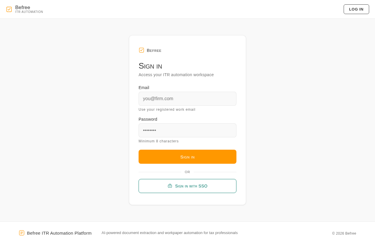 Login design preview