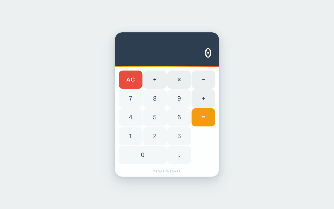 Calculator design preview