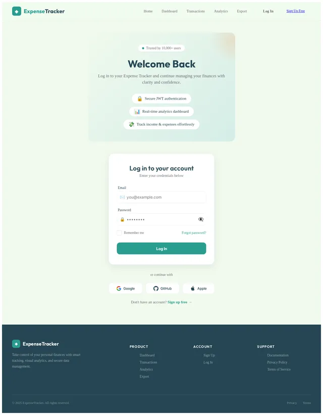 Login