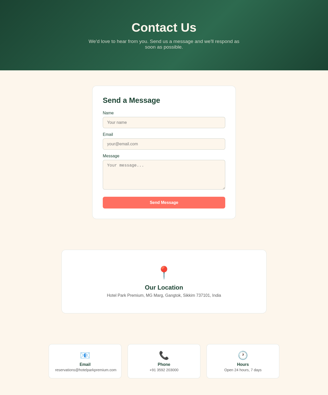 Contact design preview