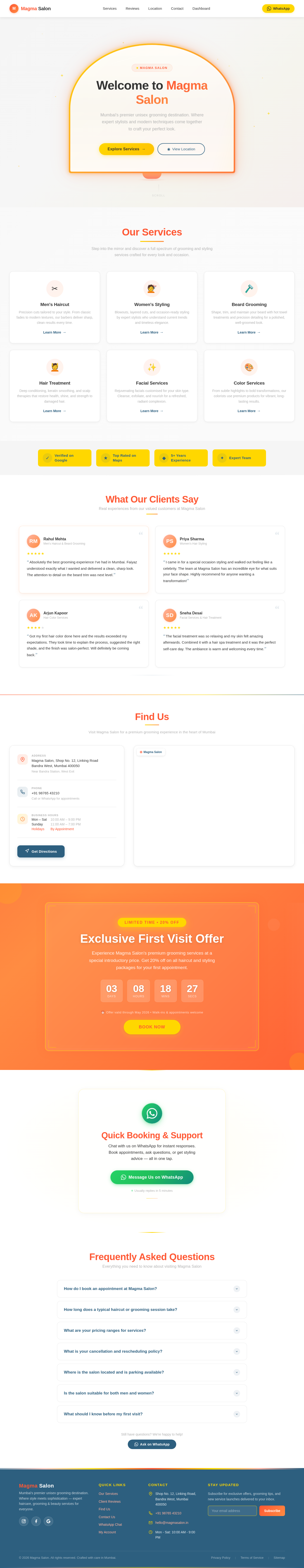Landing design preview