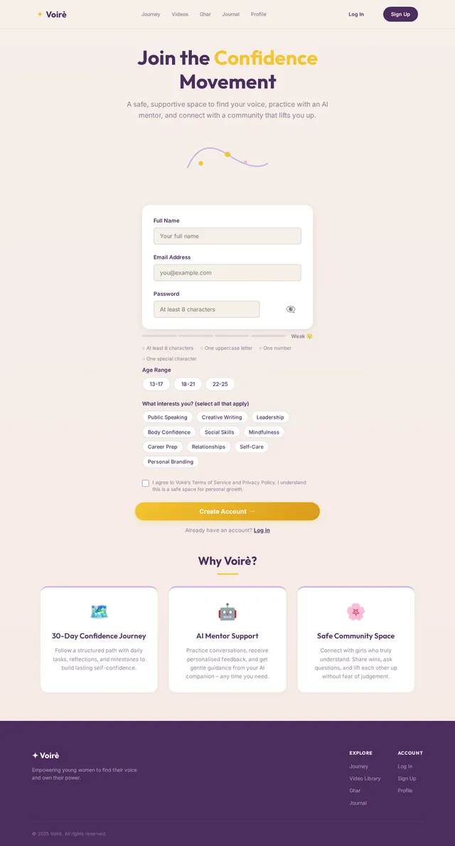 Signup