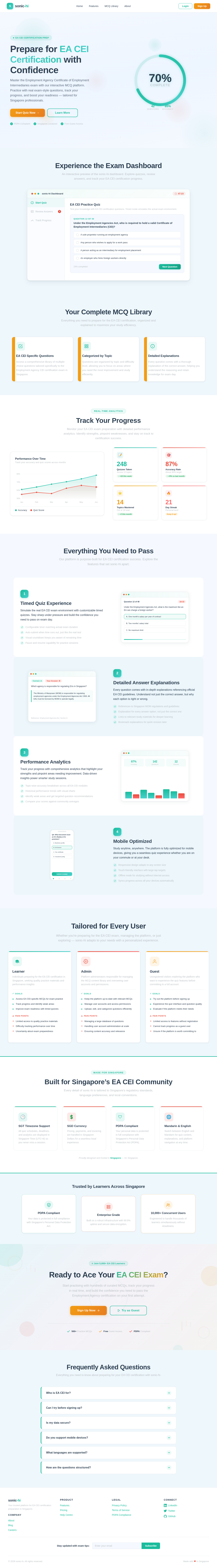Landing design preview