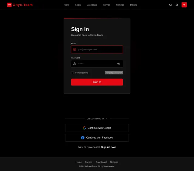 Login