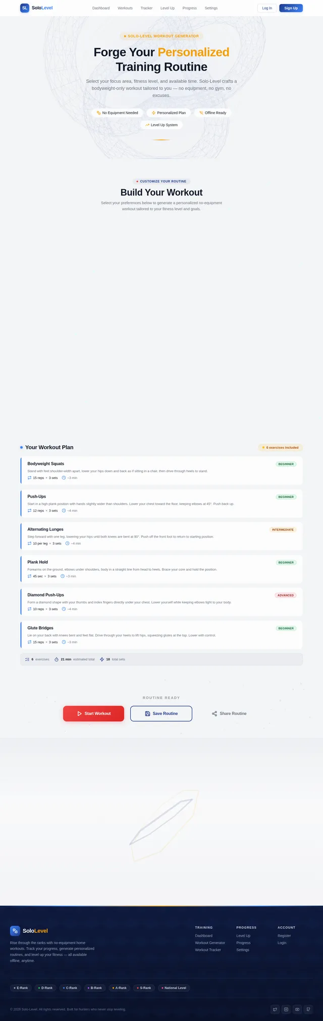 WorkoutGenerator