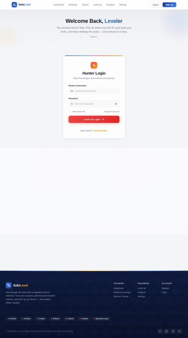 Login