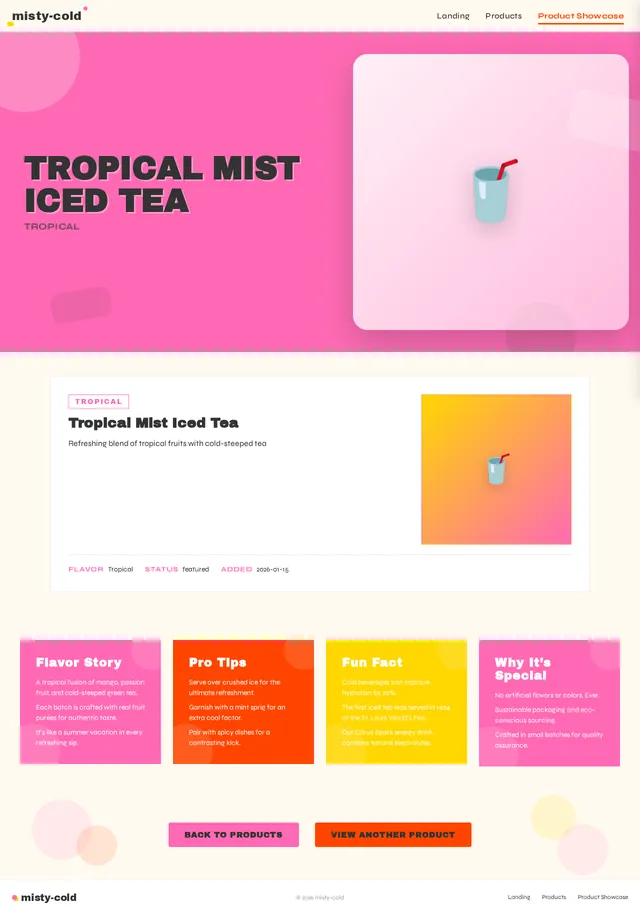 Product Showcase