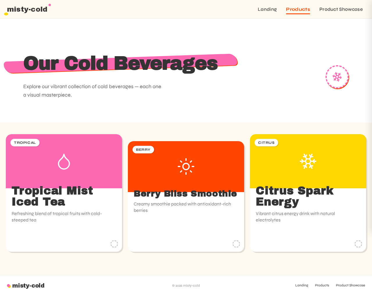 Products design preview