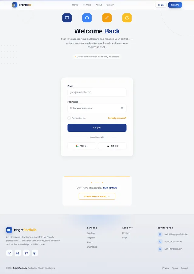 Login